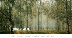 Desktop Screenshot of fitnessfor.us