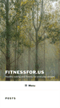 Mobile Screenshot of fitnessfor.us